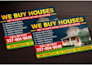 nice real estate postcard design